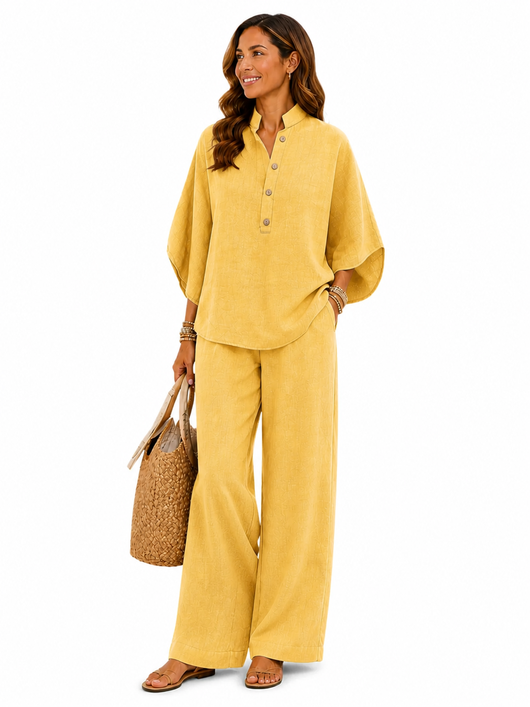 Alba | Conjunto de lino premium