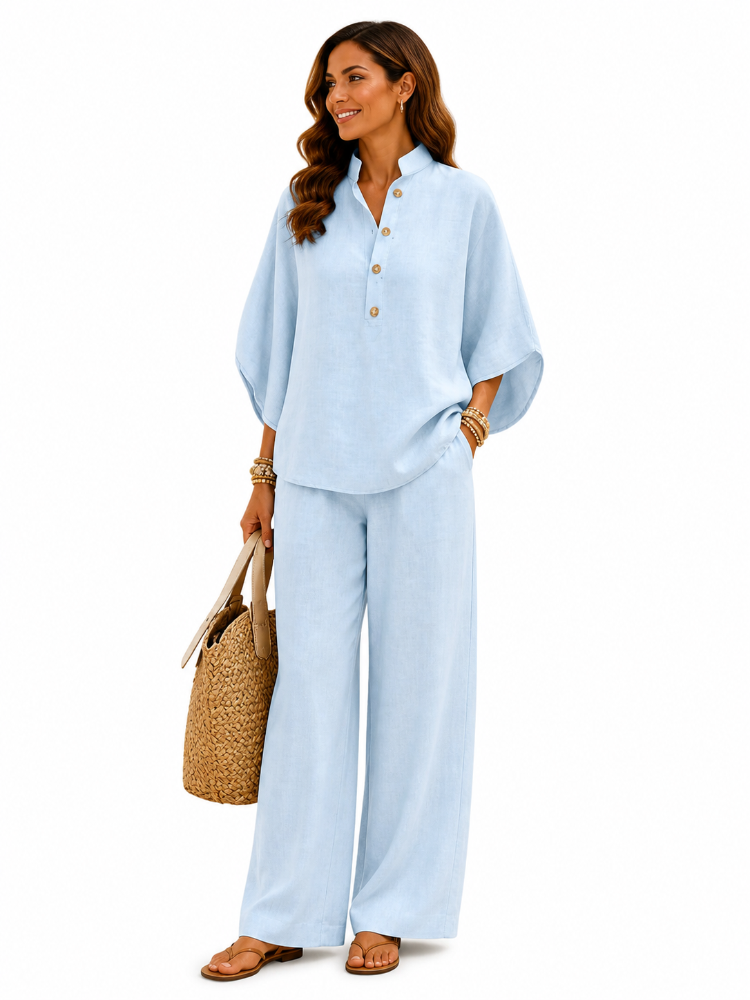 Alba | Conjunto de lino premium