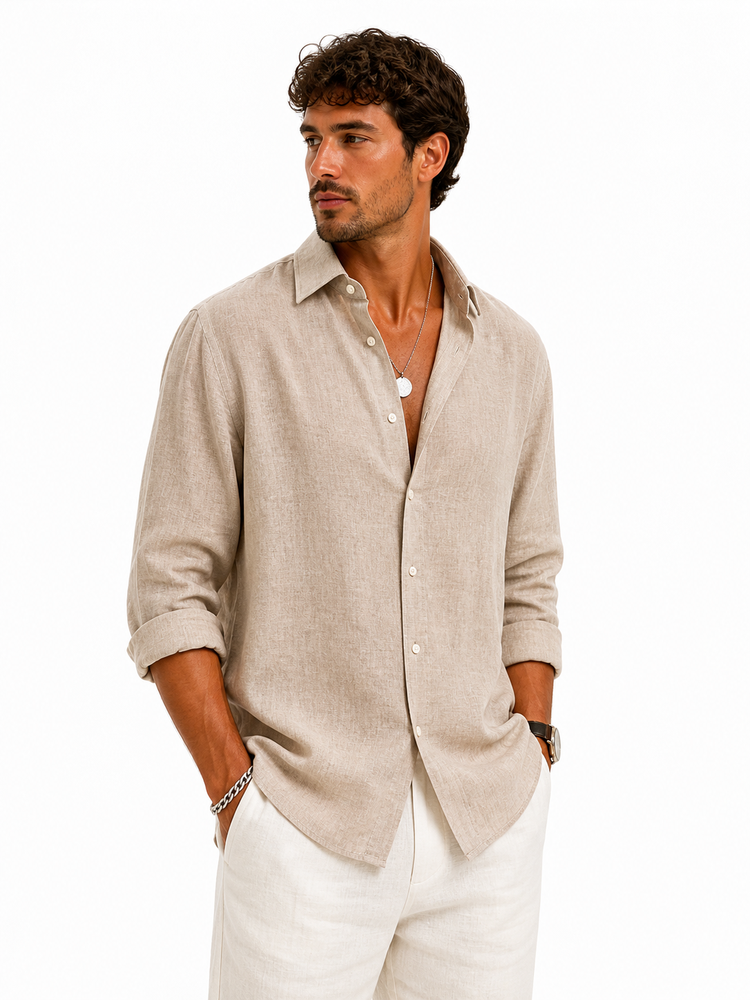 Leo | CAMISA VERANIEGA DE CORTE HOLGADO