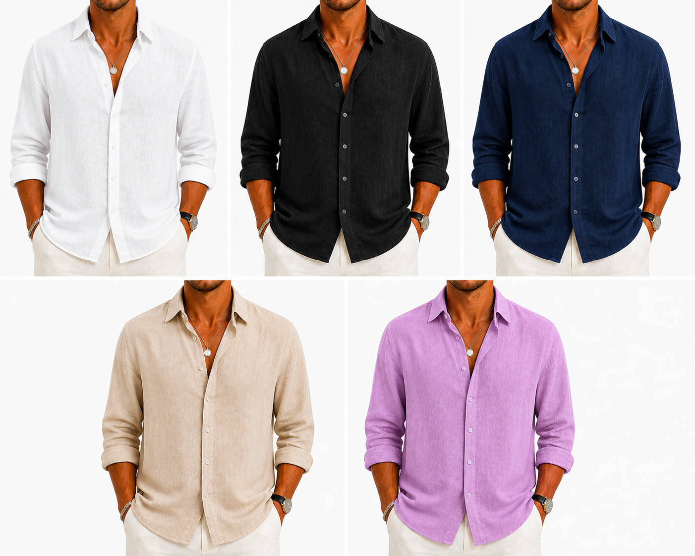 Leo | CAMISA VERANIEGA DE CORTE HOLGADO