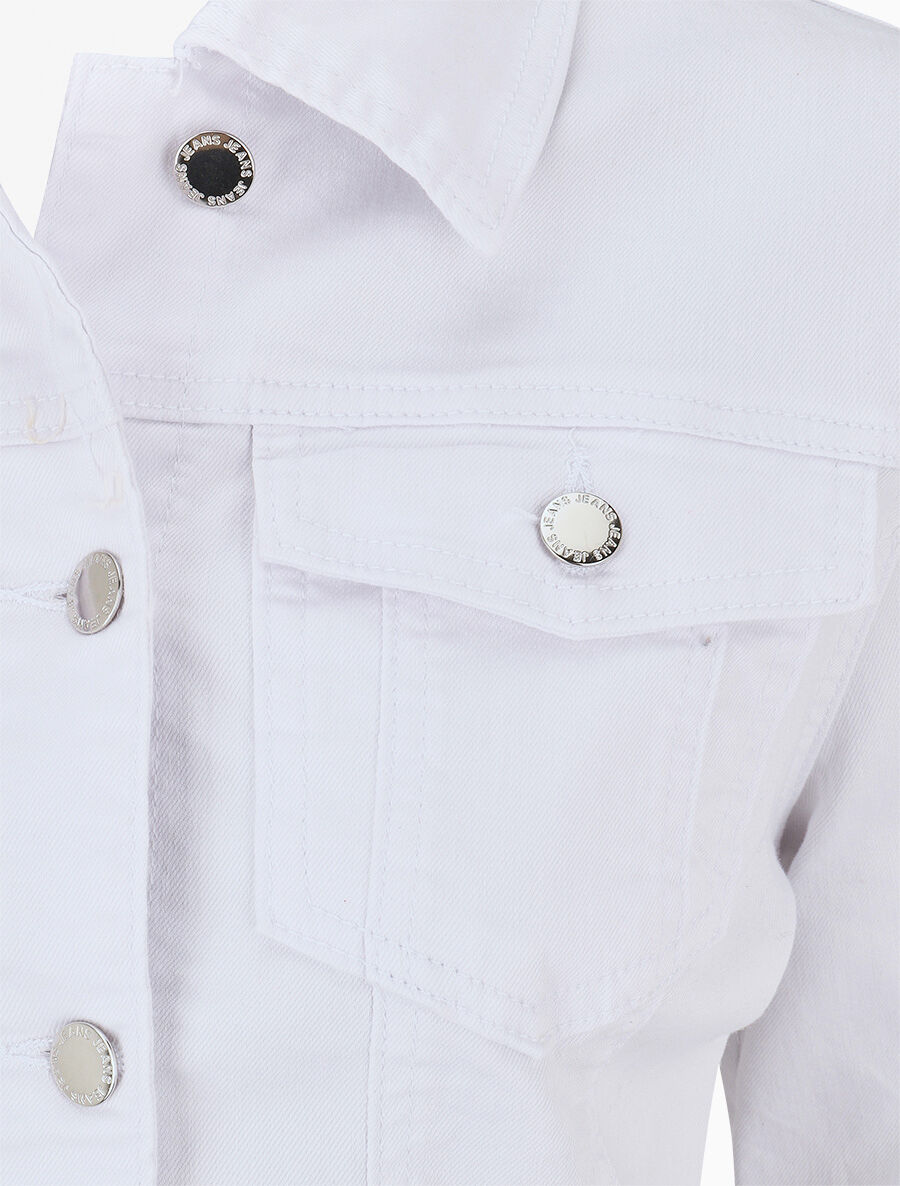 Chaqueta Denim Ivory